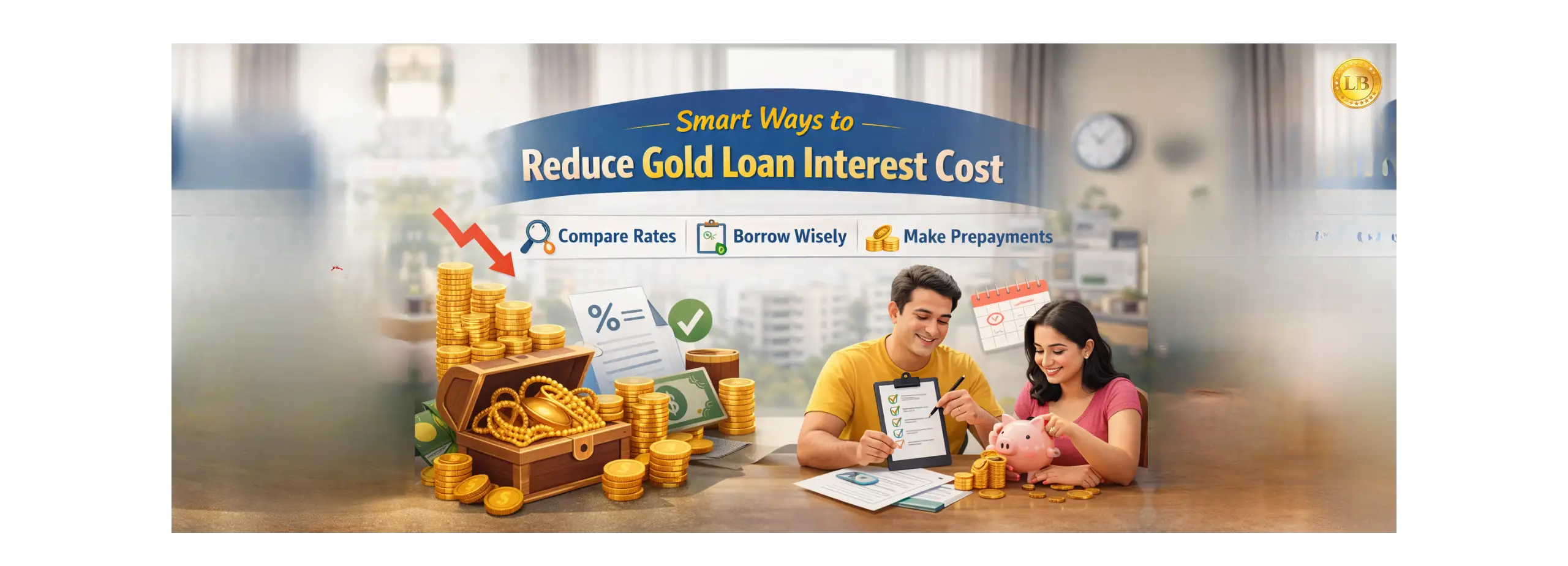 Smart ways to lower gold loan interest using better repayment planning and prepayments